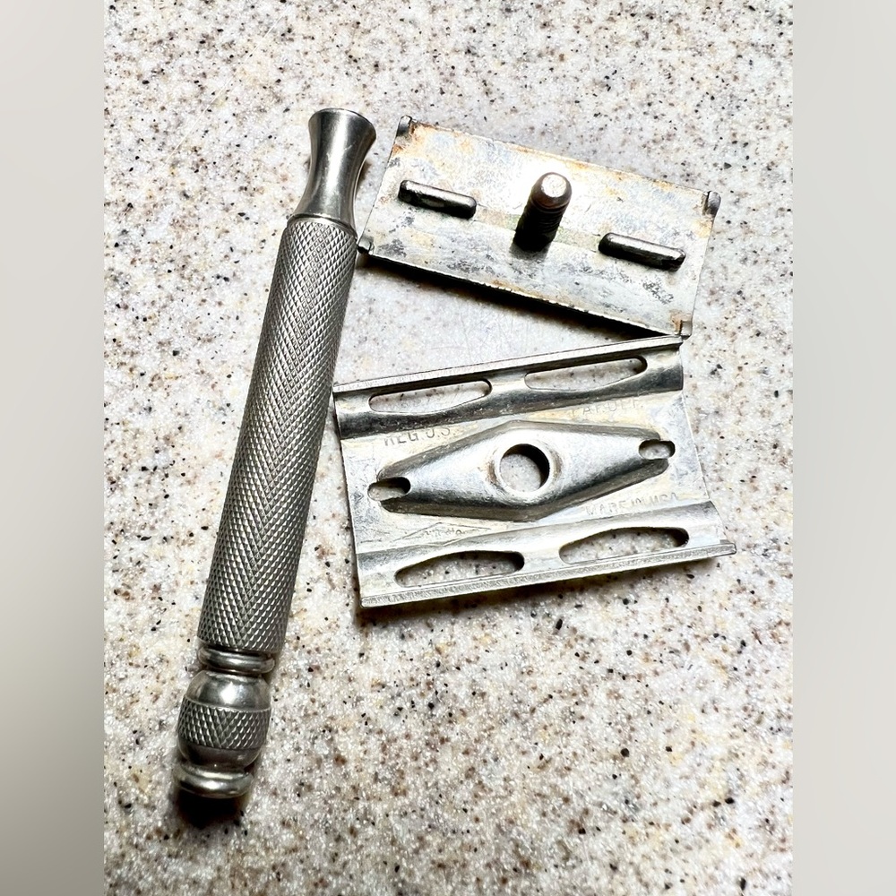 ♻️ Silver Safety Razor-Classic Vintage - Picture 4 of 6